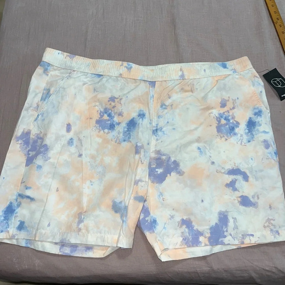 NWT Men’s tie-dye shorts swim quick dry shorts men’s size XXL athletic outdoor - Picture 1 of 5
